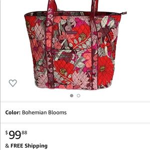Vera Bradley Bohemian Blooms bag